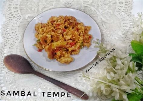 Resep Sambal Tempe Oleh Farida Sulthan Ig Malika Cookpad