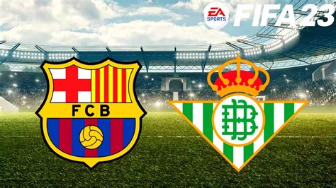 BARCELONA X REAL BETIS AO VIVO LA LIGA CAMPEONATO ESPANHOL 2023