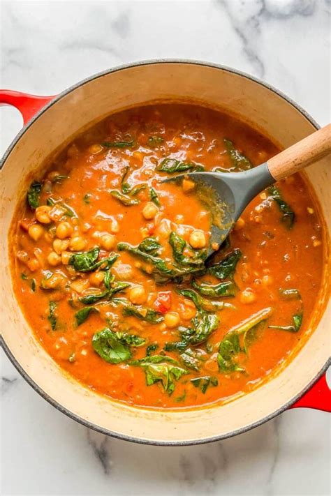 Chickpea Spinach Curry Recipe This Healthy Table