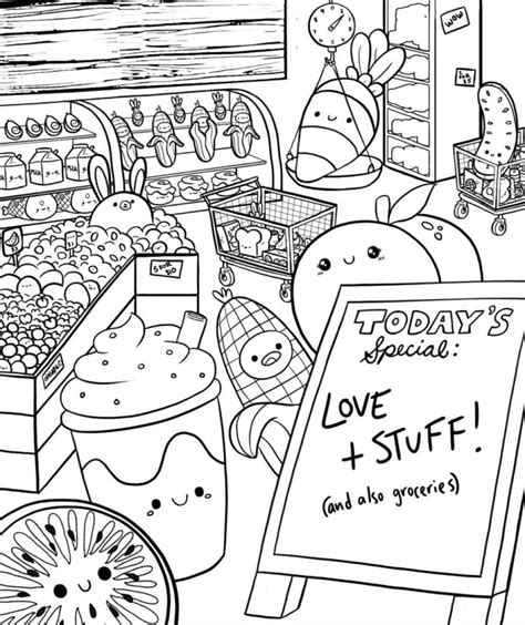 Printable Squishmallow Coloring Pages