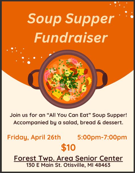 Soup Supper Fundraiser