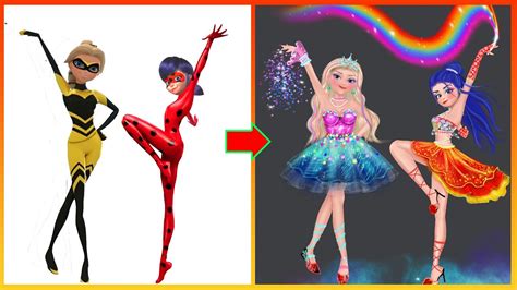 Miraculous Ladybug And Chloe Alya Glow Up Into Ballet Actress Miraculous Cartoon Art Youtube