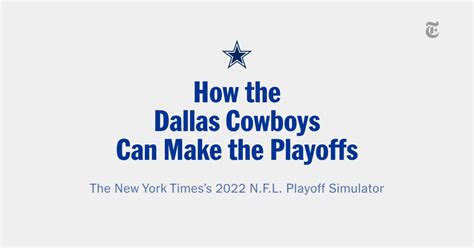 How the Dallas Cowboys Can Make the Playoffs: Through Week 18 - The New ...