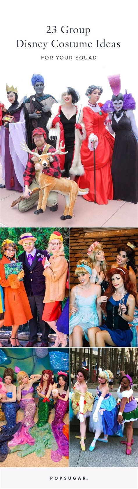 30 Group Disney Costume Ideas For You and Your Squad to Wear This ...