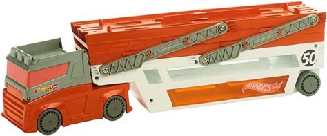 Hot Wheels Mega Transportador Mattel Caminhões Motos e Ônibus de Brinquedo Magazine Luiza