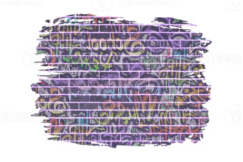 Graffiti Brick Wall Sublimation Clipart Png 21444068 Png