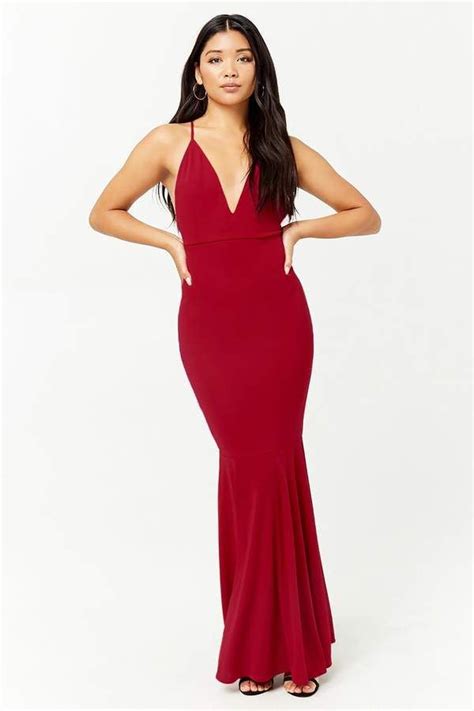 Forever 21 Plunging Cami Maxi Dress