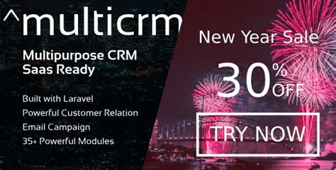 Multicrm V Multipurpose Powerful Laravel Crm Saas Ready Premium