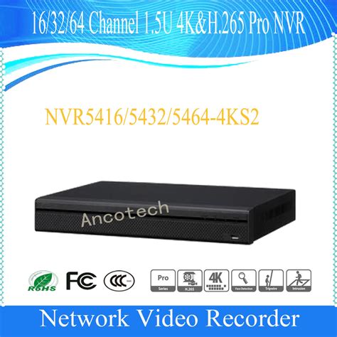 Dahua Ch U K H Pro Nvr Hdd Nvr Ks Nvr Ks