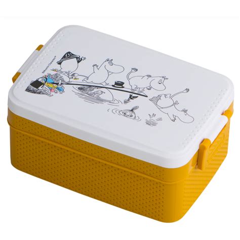 Moomin Lunch Box Mustard The Official Moomin Shop United Kingdom