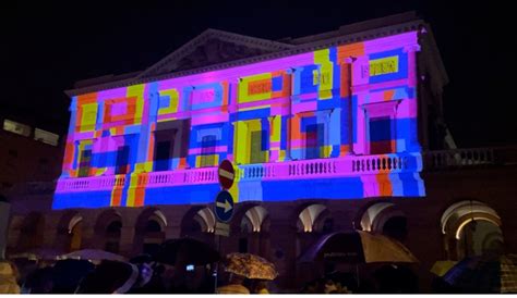 CESENA Natale 2023 Accese Le Luminarie E Video Mapping Al Bonci VIDEO