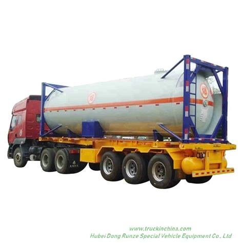 Wholesale Ch Cl Iso Tank Container For Liquid Chloromethane Ft