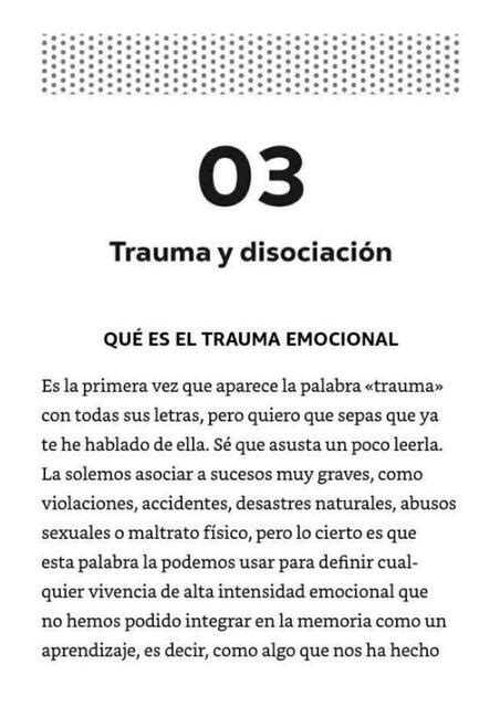 Trauma y Disociación El Mentor Personal uDocz