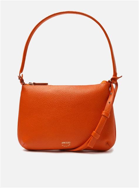 Bolsa Tiracolo Pequena Laranja Luisa Arezzo