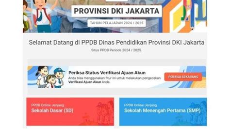 Resmi Terjawab Ppdb Sd Smp Sma Dki Jakarta Kapan Dibuka Langsung