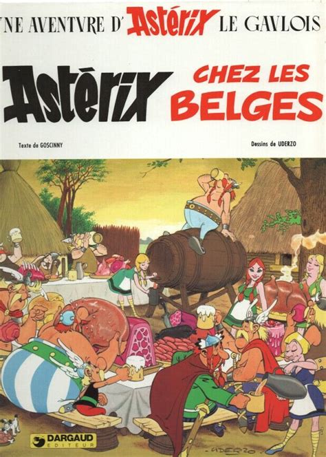 Asterix Chez Les Belges By Goscinny Uderzo Dansmongarage