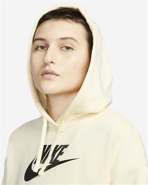 Nike Sportswear Club Fleece Womens Oversized Crop Graphic Hoodie Nike Sa