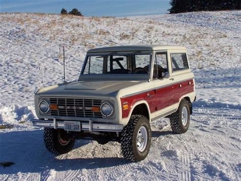 Nice Two Tone Bronco Ford Bronco Concept Classic Ford Broncos Bronco