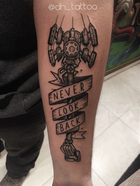 League Of Legends Tattoo Blackwork Done By Dhtattoo