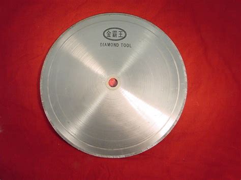 6 New Notched Rim Diamond Lapidary Saw Blade For Etsy