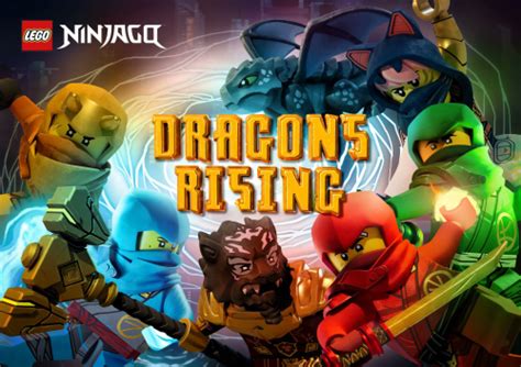 Create A LEGO NINJAGO SEASONS SPECIALS MINI SERIES Dragons Rising