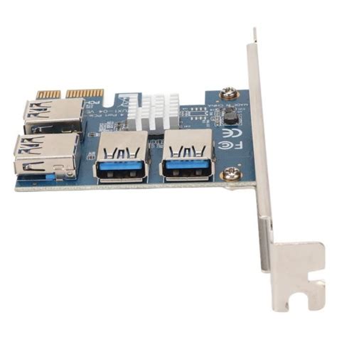 Tmishion Carte D Extension Pcie Pcie Riser Card Blue Plug In