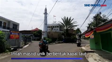 Terinspirasi Nabi Nuh Inilah Masjid Unik Berbentuk Kapal Di Cimahi