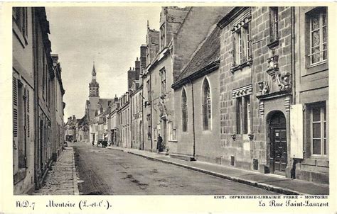 Photos Et Carte Postales Anciennes De Montoire Sur Le Loir Mairie De