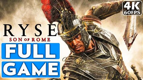 RYSE SON OF ROME Gameplay Walkthrough FULL GAME 4K 60FPS PC RTX 4090