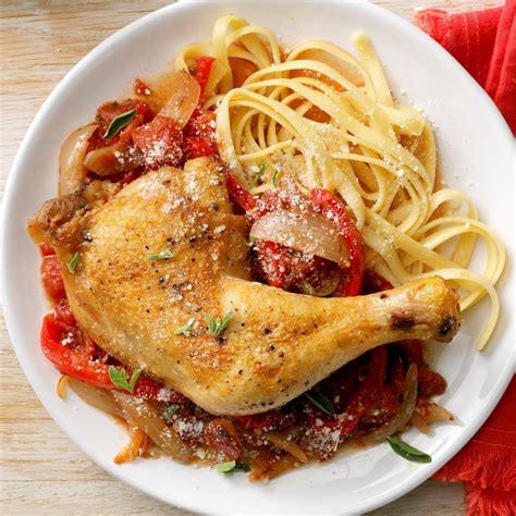 Weekday Chicken Cacciatore Recipe Taste Of Home