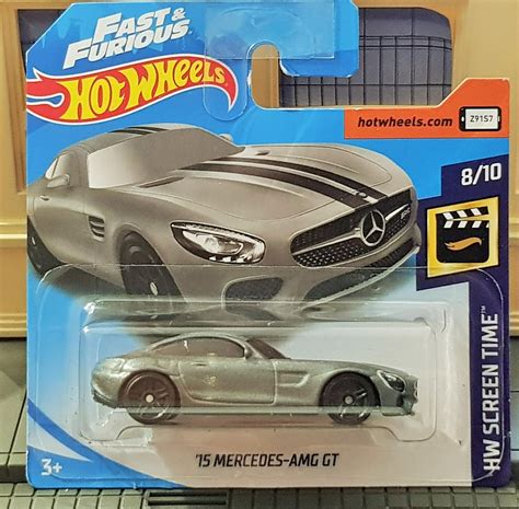 2015 Mercedes Amg Gt Hot Wheels Dtw84 2