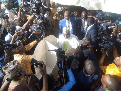 Atiku Votes In Adamawa Says Im Optimistic Of Winning Election