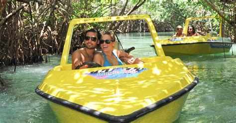 Cancún Speedboot Snorkel Jungle Avontuur GetYourGuide