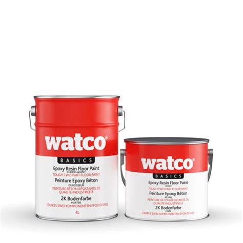 Peinture Epoxy Béton Watco Basics Watco