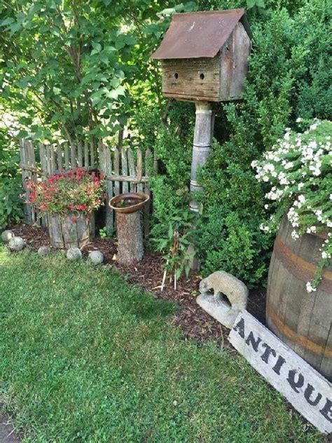 Best Wonderful Rustic Garden Decorations And Ideas 59 Country