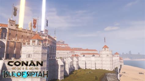 How To Build A Argossean City The City Walls Speed Build Conan