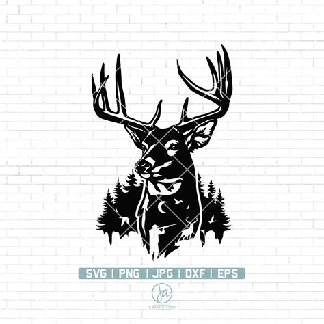 Deer Hunter Svg Deer Hunting Svg Outdoor Scenery Svg Fishing Svg Deer