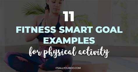 11 Fitness Smart Goal Examples For More Physical Activity