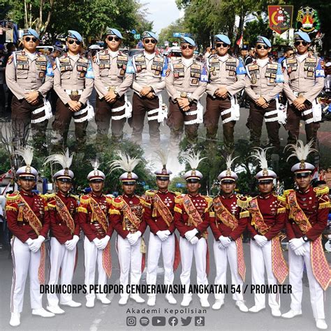 Drumcorps Pelopor Cenderawasih Angkatan Promoter Akademi Kepolisian