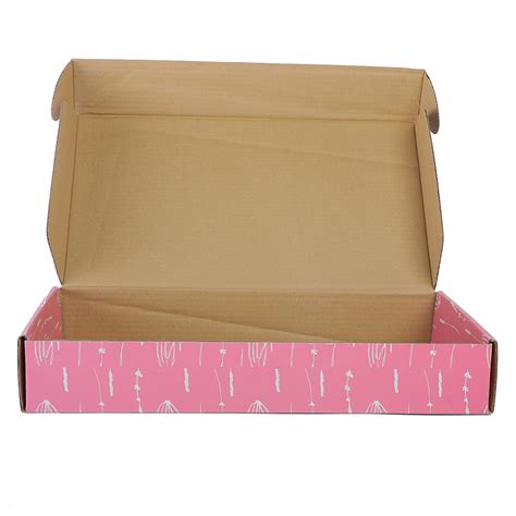 Corrugated Colored Printing Boxes Tuck Mailer Set Top Box Packaging And