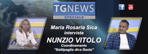 Speciale Tg News Intervista A Nunzio Vitolo Coordinamento