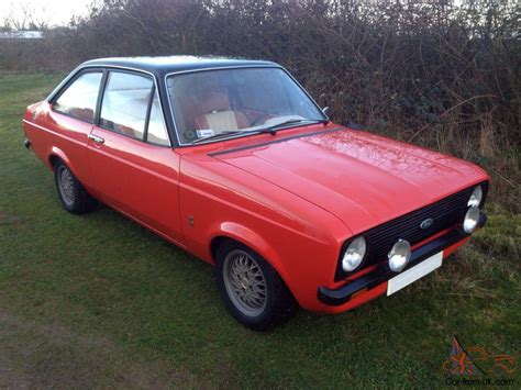 Ford Escort Mk2 2 Door Restored In 2010