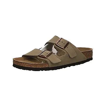 Birkenstock Arizona Sfb Cuir Suède Sandales Bout ouvert Homme Beige