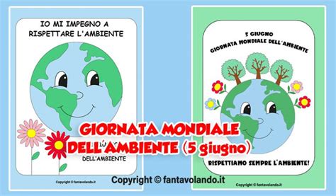 Giornata Mondiale Per L Ambiente Giugno Disegni Fantavolando