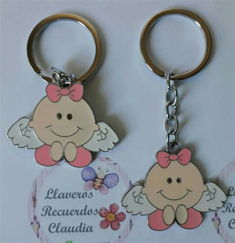 Llaveros Angel Recuerdo Souvenirs 1ra Cominion Bautizo Baby 800 En