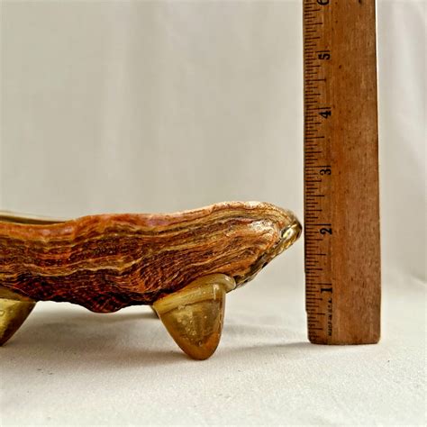 Natural Abalone Seashell Smudging Dish Bowl Footed Incense Burner Ebay