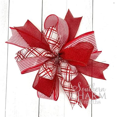 How To Tie A Decorative Bow For Wreath Two Birds Home