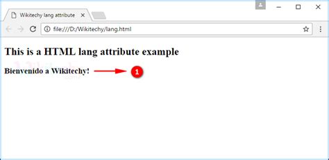 Html Tutorial Lang Attribute In HTML Html5 Html Code Html Form