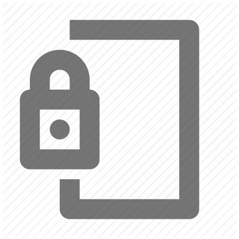 Door Lock Icon 74993 Free Icons Library