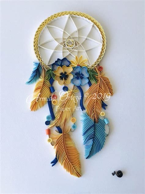 Dream Catcher X Paper Quilling Art Designs Paper Quilling